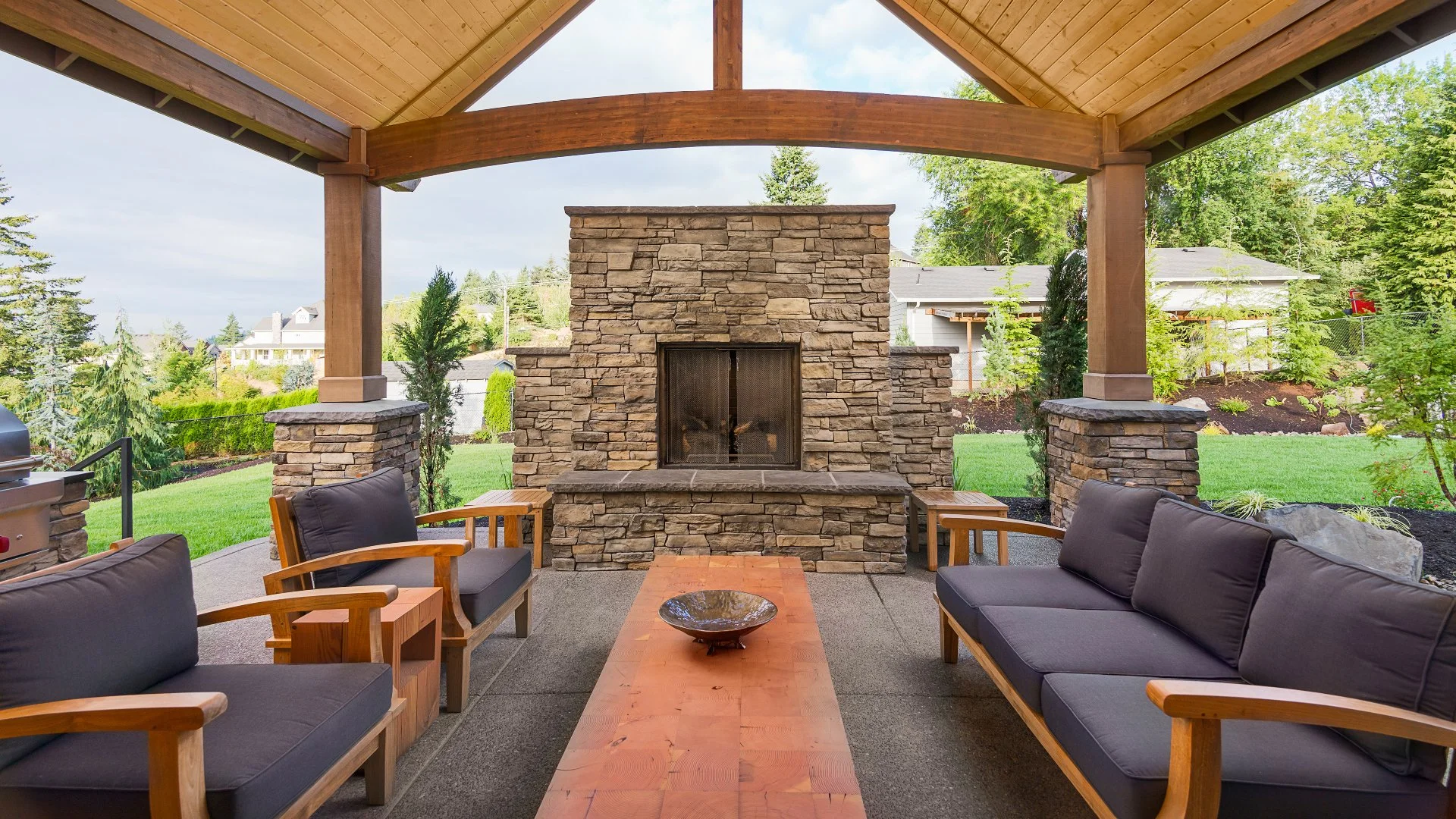 Where on Your Property Should You Install a New Outdoor Fireplace?