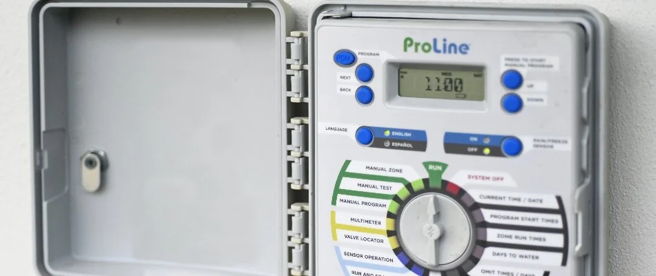 Irrigation system controller in Ankeny, IA.